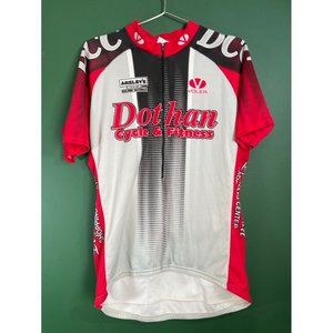 Voler - Men's Red/White/Black Vintage Cycling Jersey - Size XXL " Dothan Cycle &